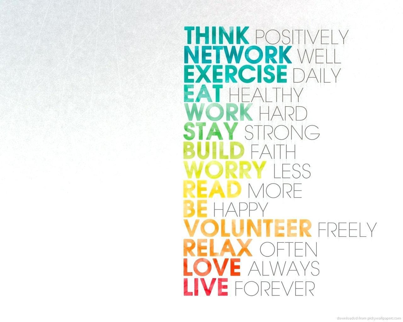 Positive Words Wallpapers Top Free Positive Words Backgrounds