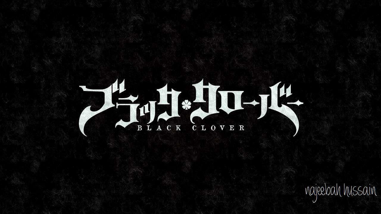 Black Clover Logo Wallpapers Top Free Black Clover Logo Backgrounds
