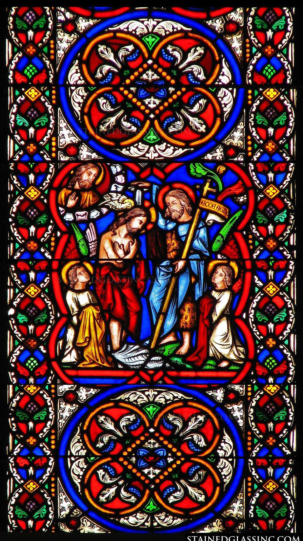 Catholic Stained Glass Wallpapers Top Free Catholic Stained Glass
