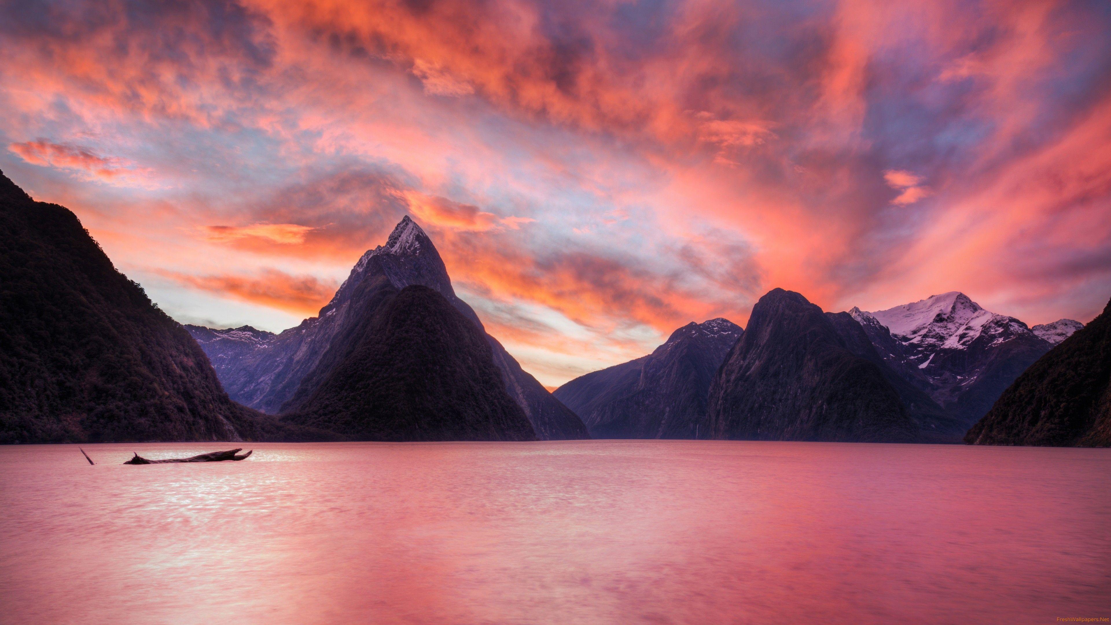 Sunset New Zealand 4K Wallpapers Top Free Sunset New Zealand 4K