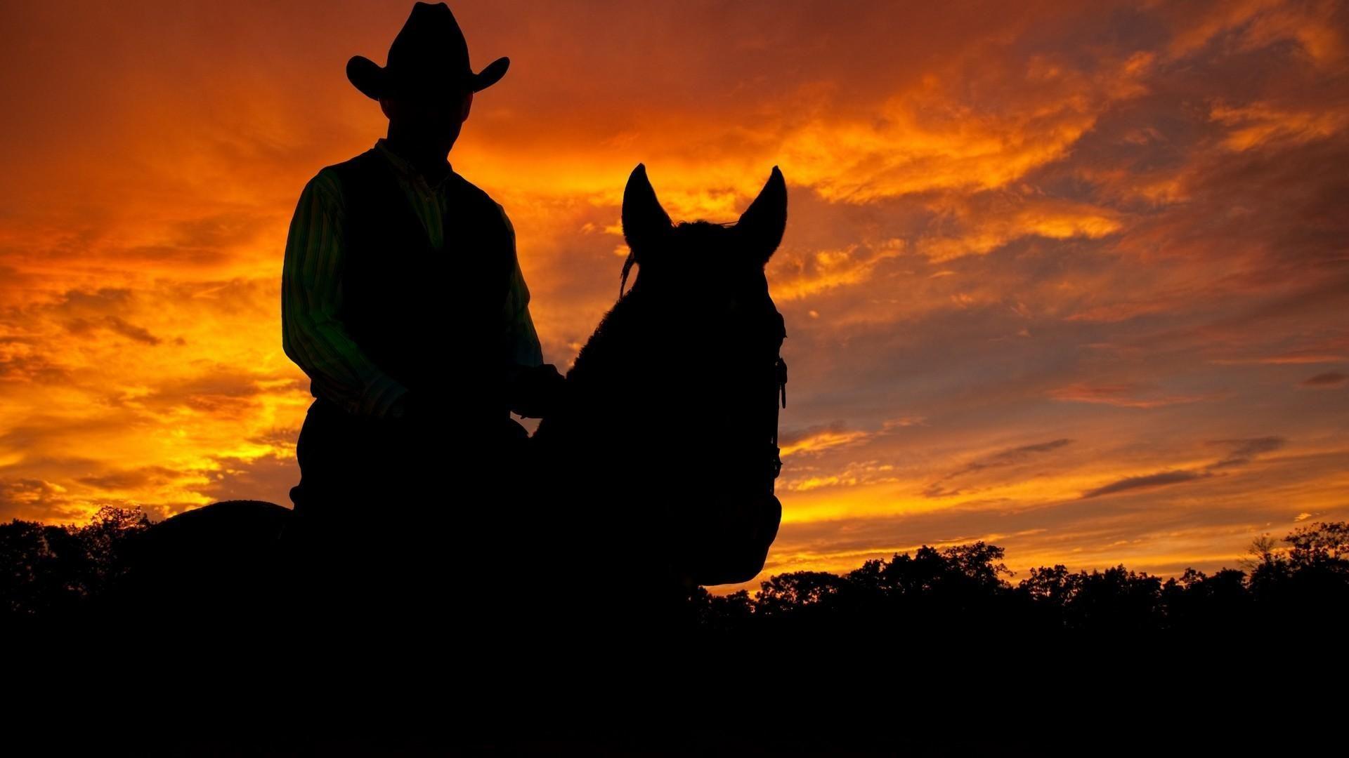 Cowboy Sunset Wallpapers Top Free Cowboy Sunset Backgrounds