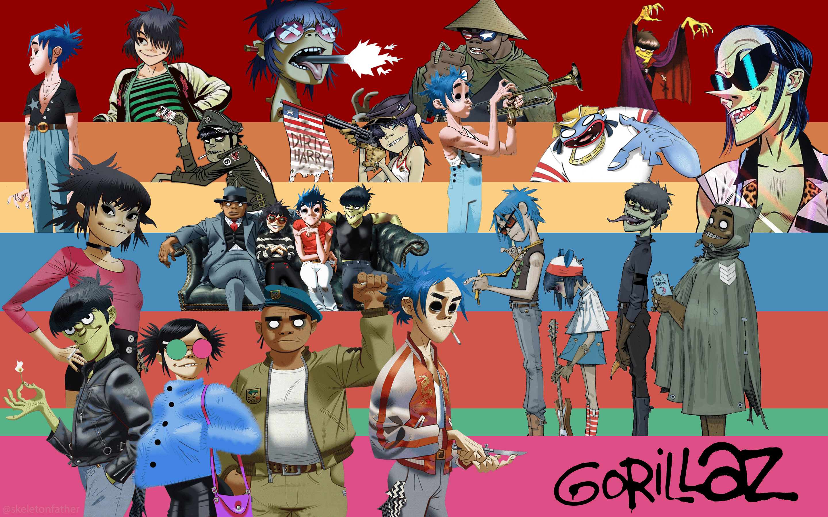 Gorillaz 4K Wallpapers Top Free Gorillaz 4K Backgrounds WallpaperAccess