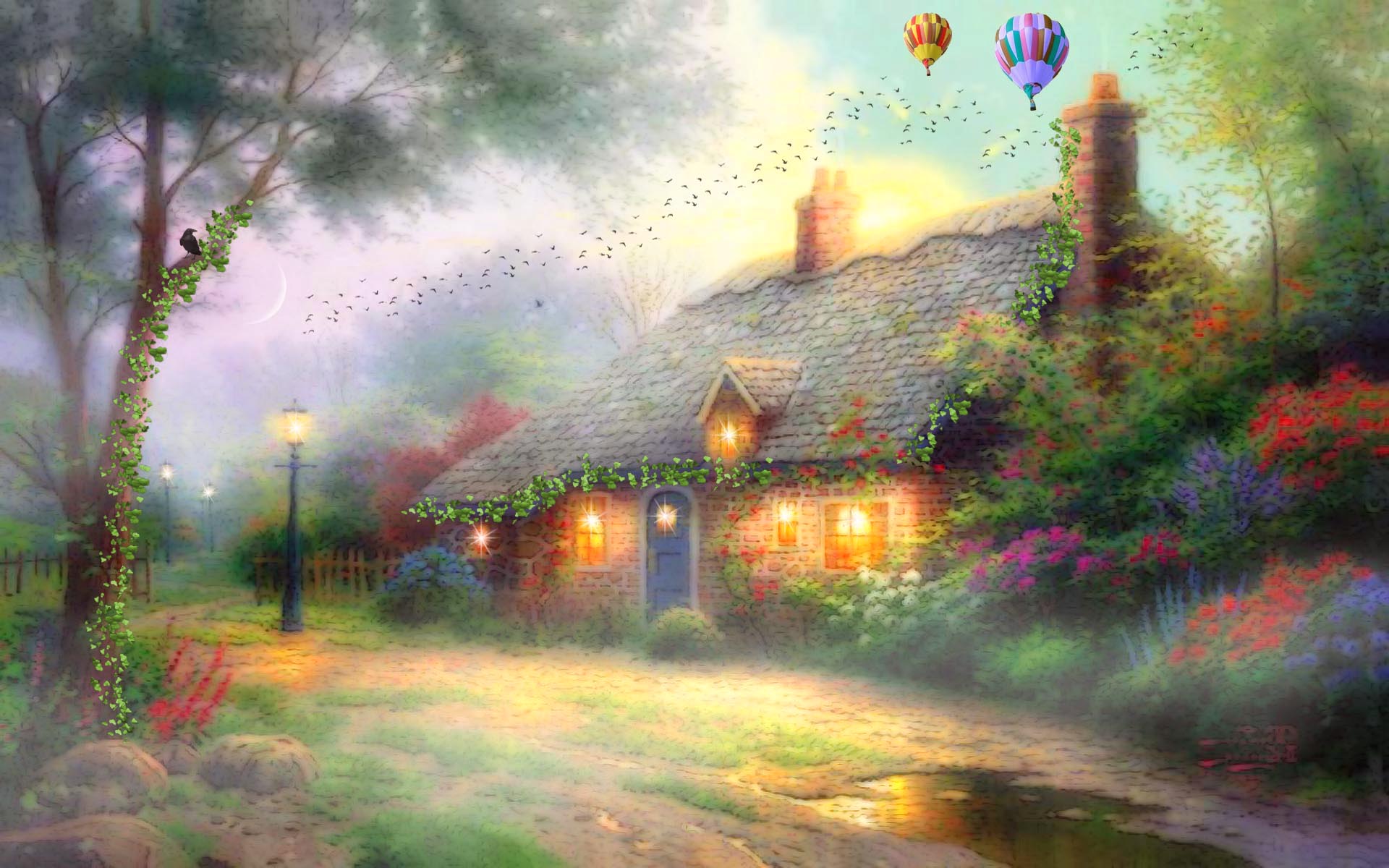 Fantasy Village Wallpapers Top Free Fantasy Village Backgrounds WallpaperAccess