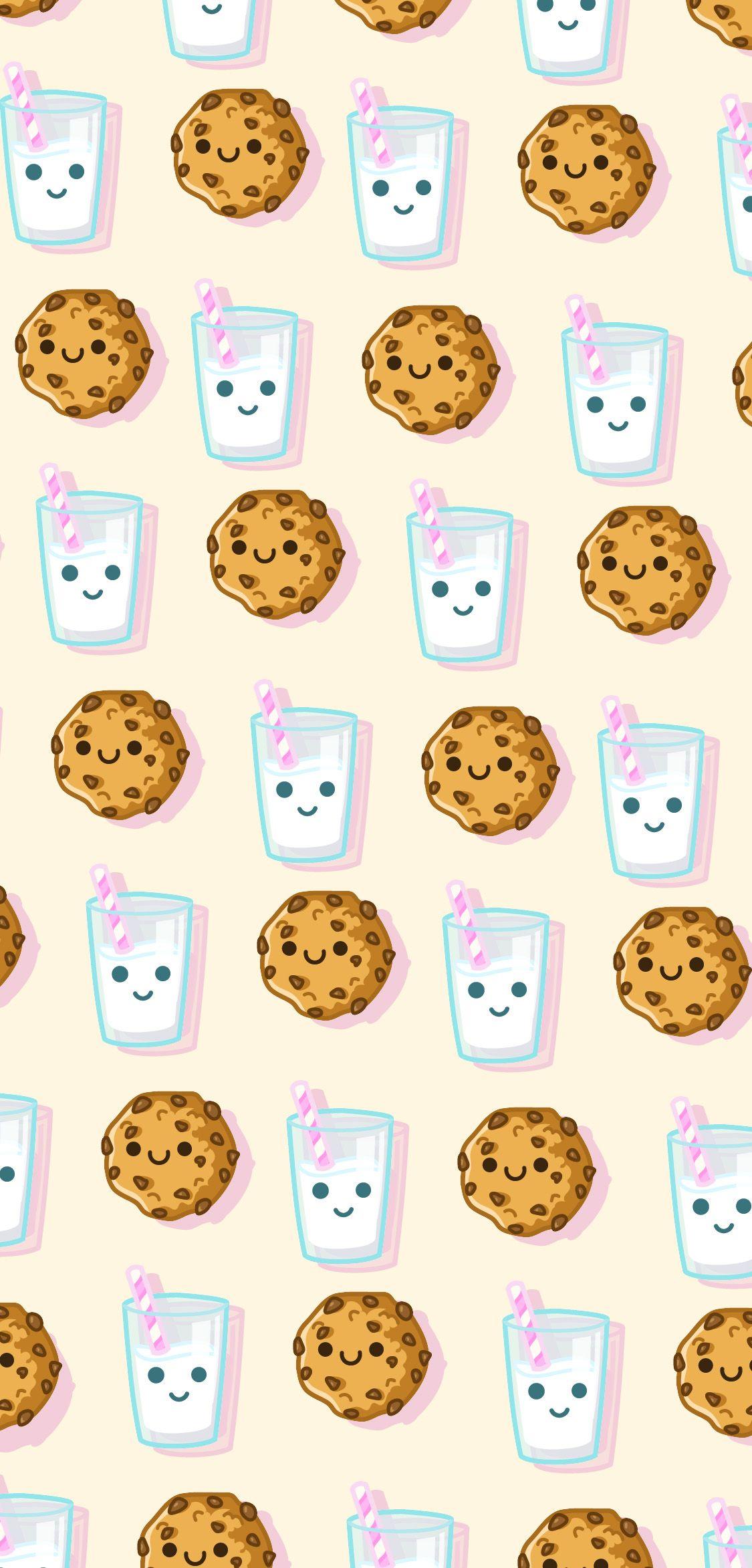 Cookie Milk Cute Wallpapers Top Free Cookie Milk Cute Backgrounds