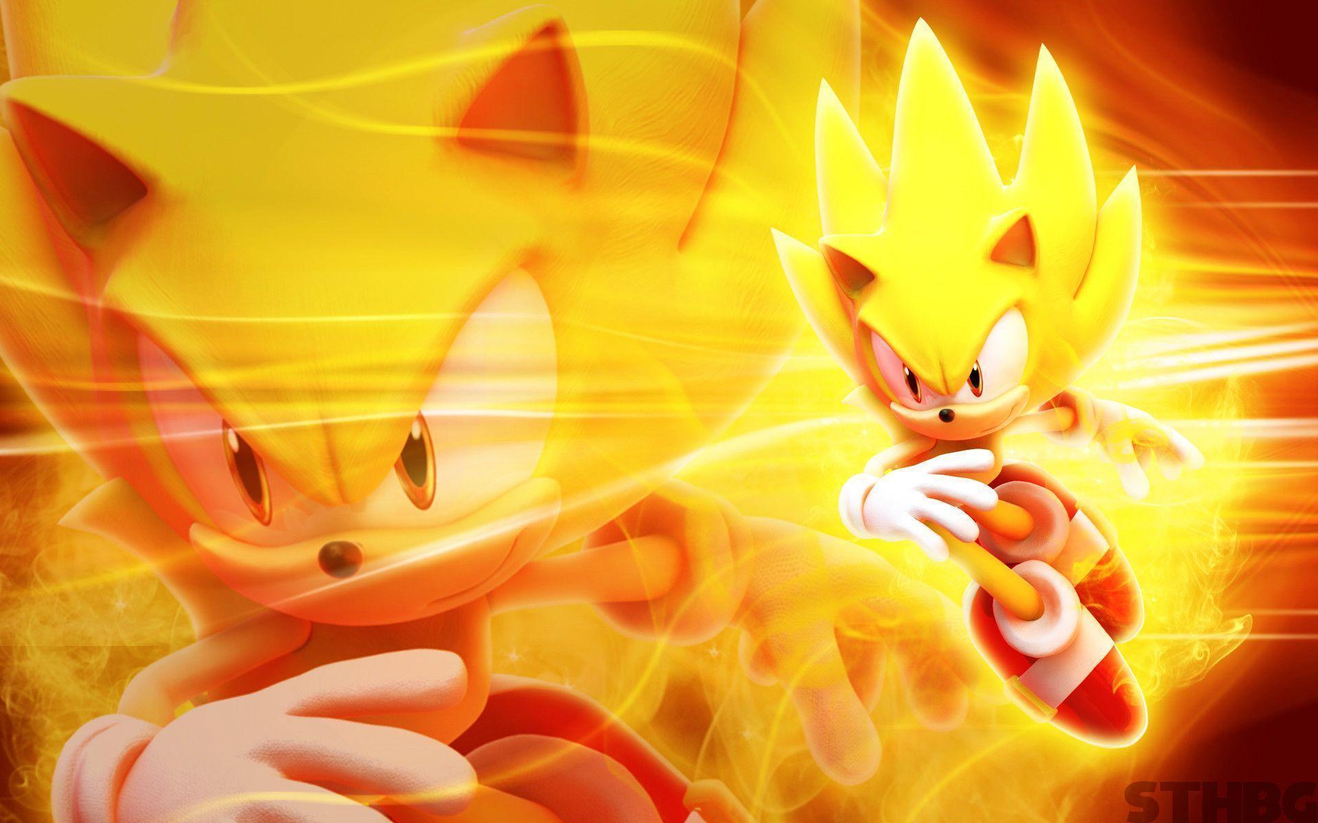 Golden Sonic Wallpapers Top Free Golden Sonic Backgrounds WallpaperAccess