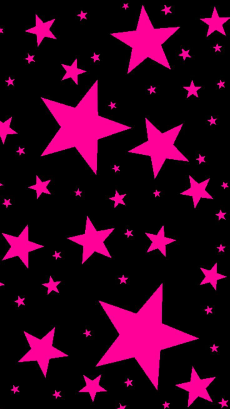 Pink Star Wallpapers Top Free Pink Star Backgrounds WallpaperAccess