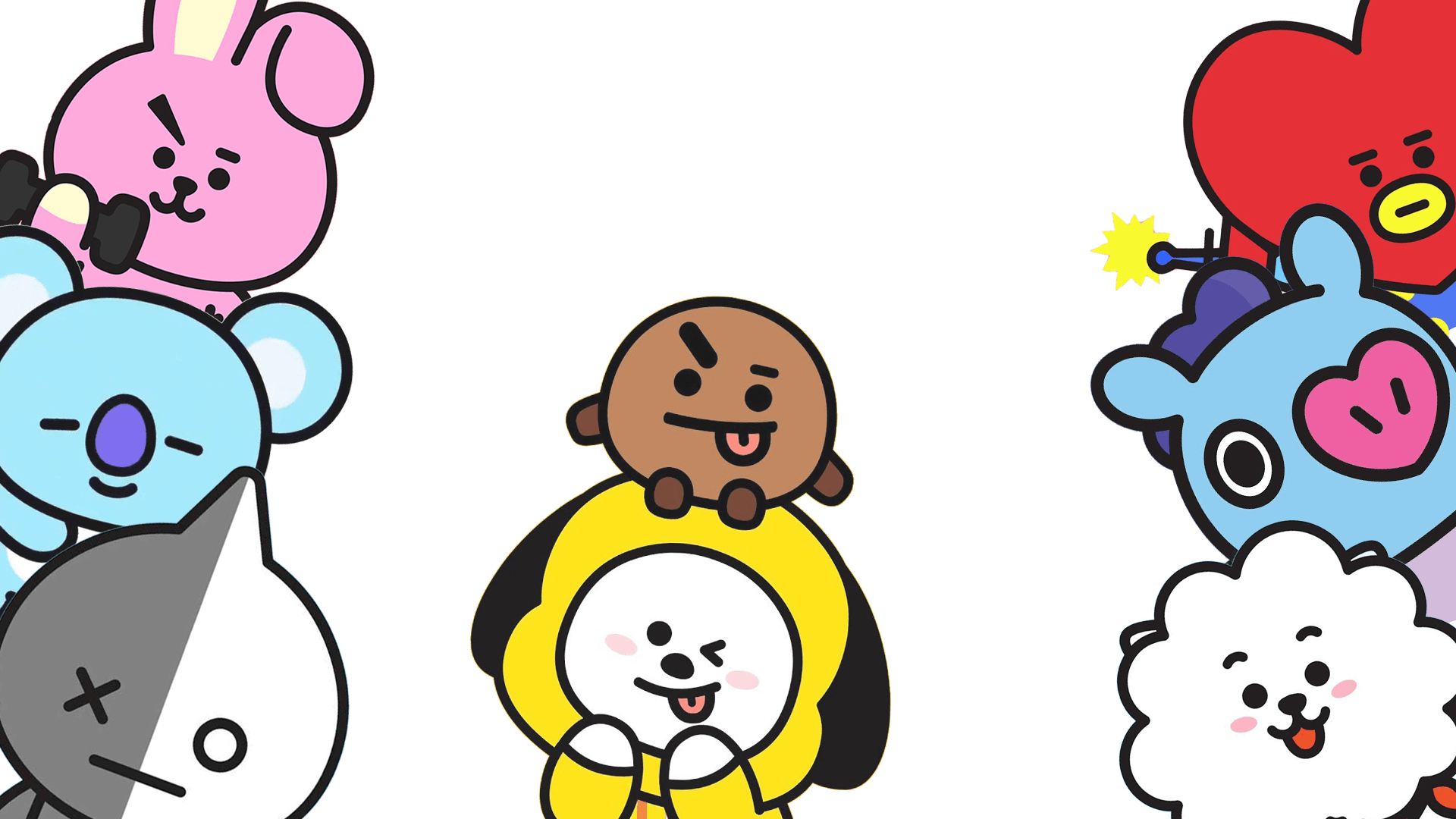 BT21 4K Wallpapers Top Free BT21 4K Backgrounds WallpaperAccess