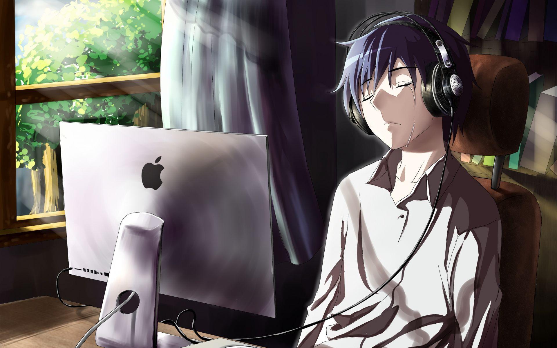 Anime Boy Headphones Wallpapers Top Free Anime Boy Headphones