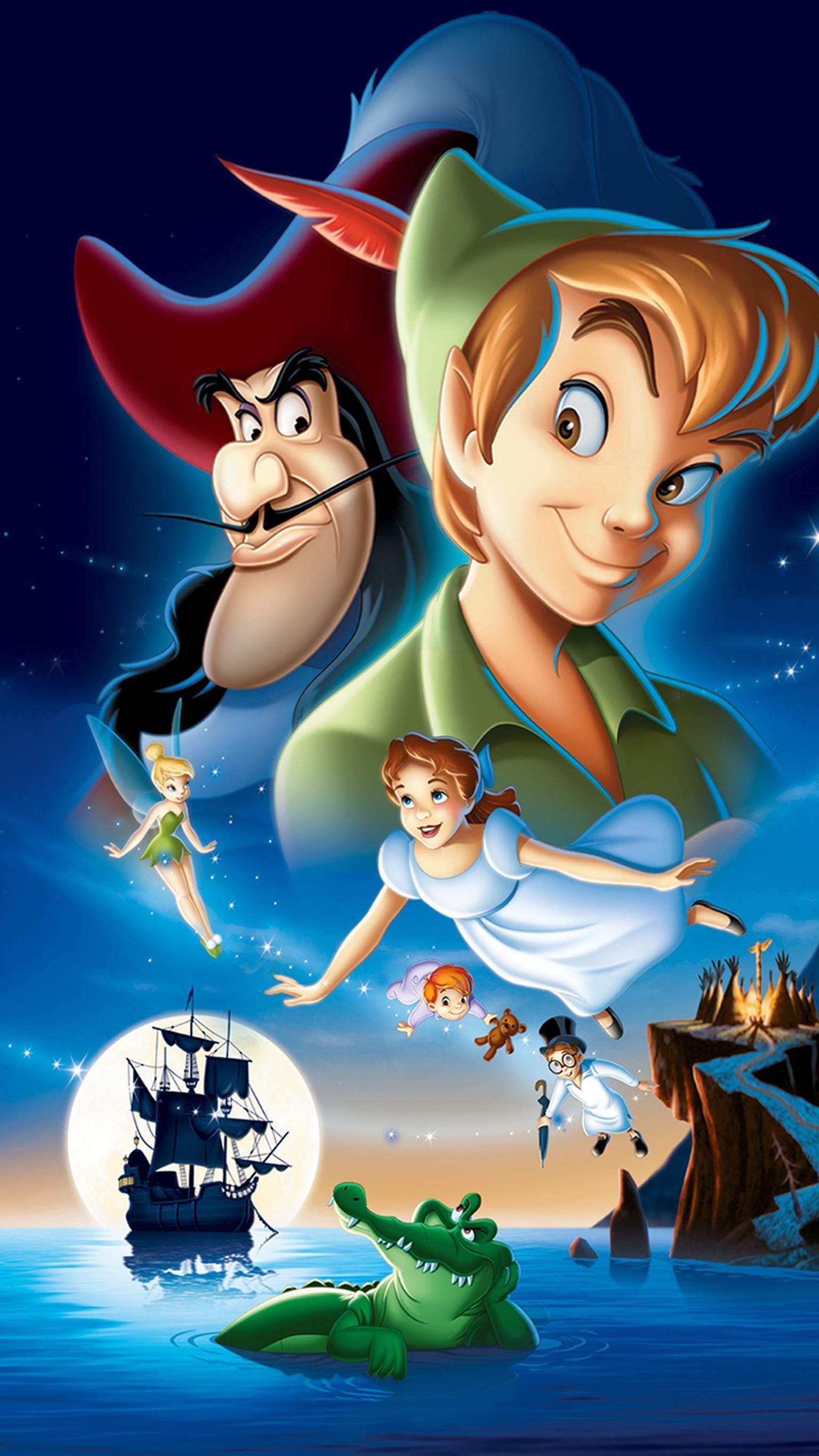 Disney Peter Pan Wallpapers Top Free Disney Peter Pan Backgrounds WallpaperAccess
