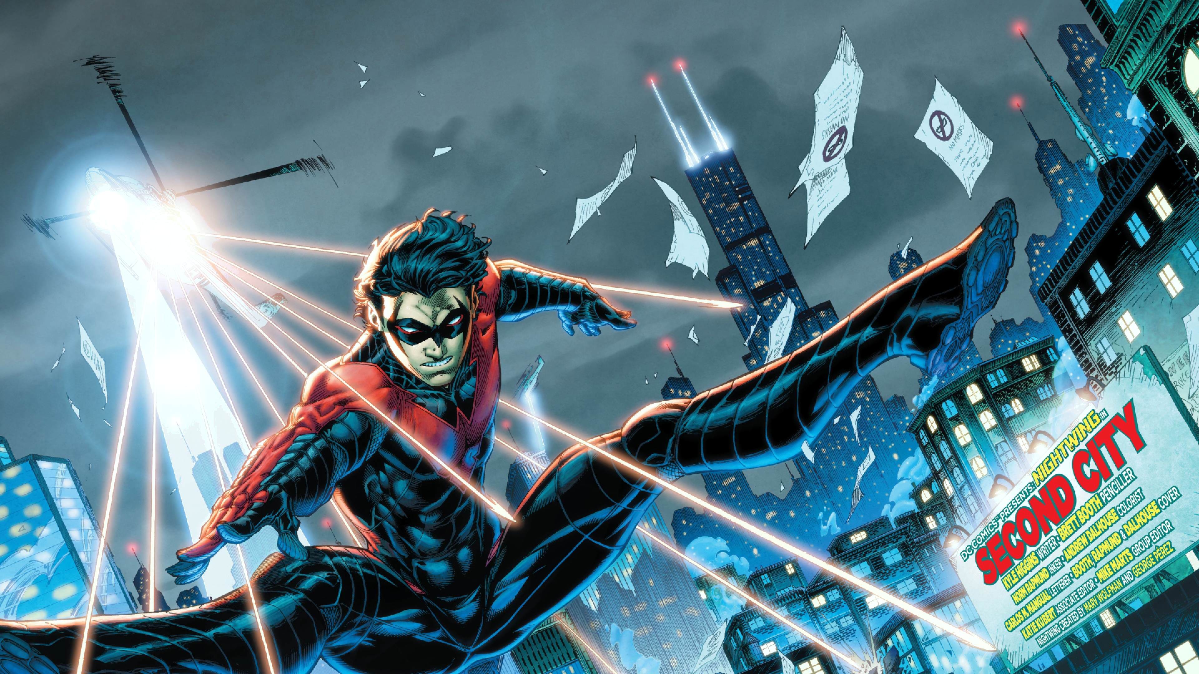 Nightwing Wallpapers Top Free Nightwing Backgrounds WallpaperAccess