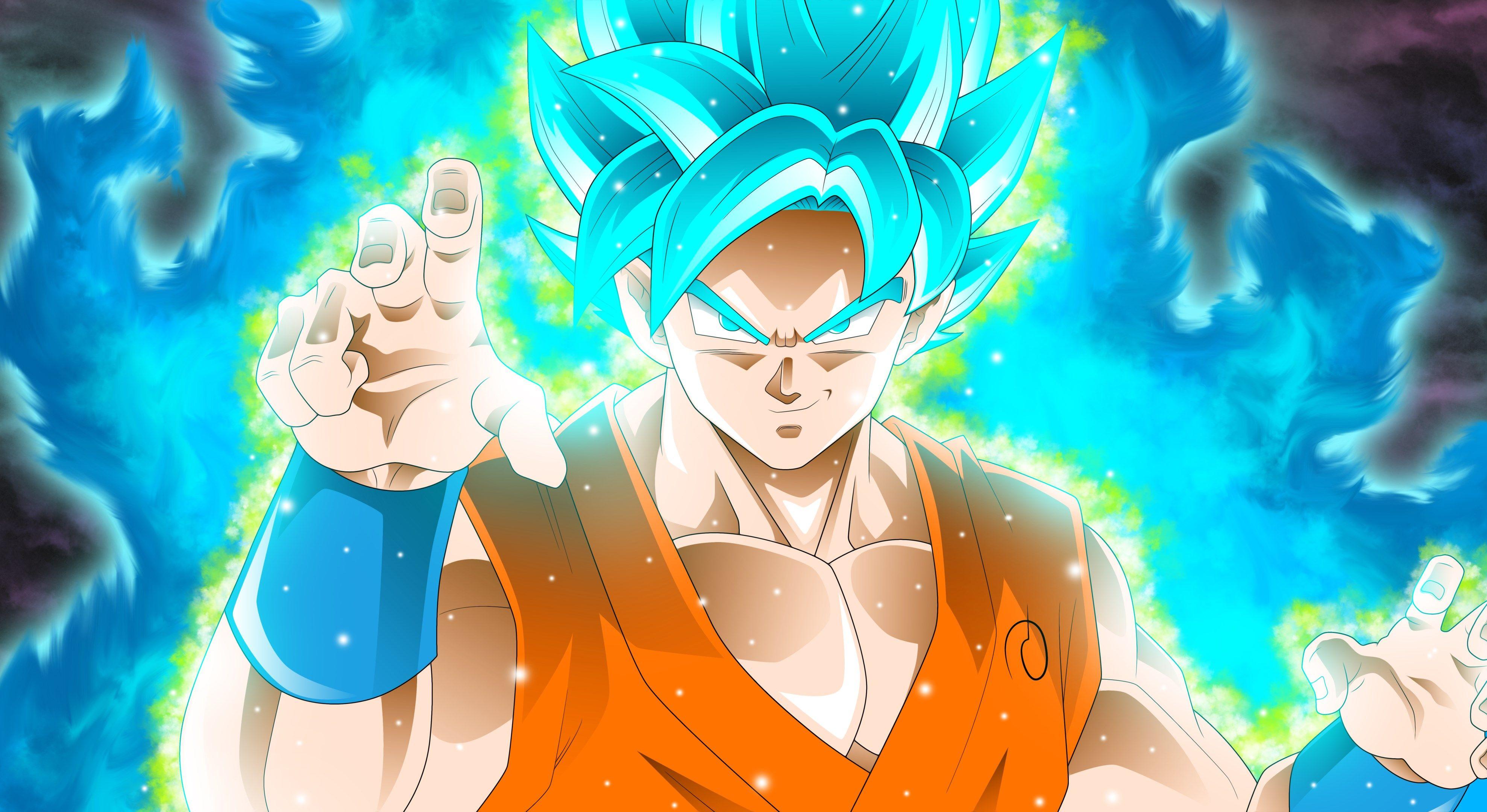 Blue Super Saiyan Goku Wallpapers Top Free Blue Super Saiyan Goku