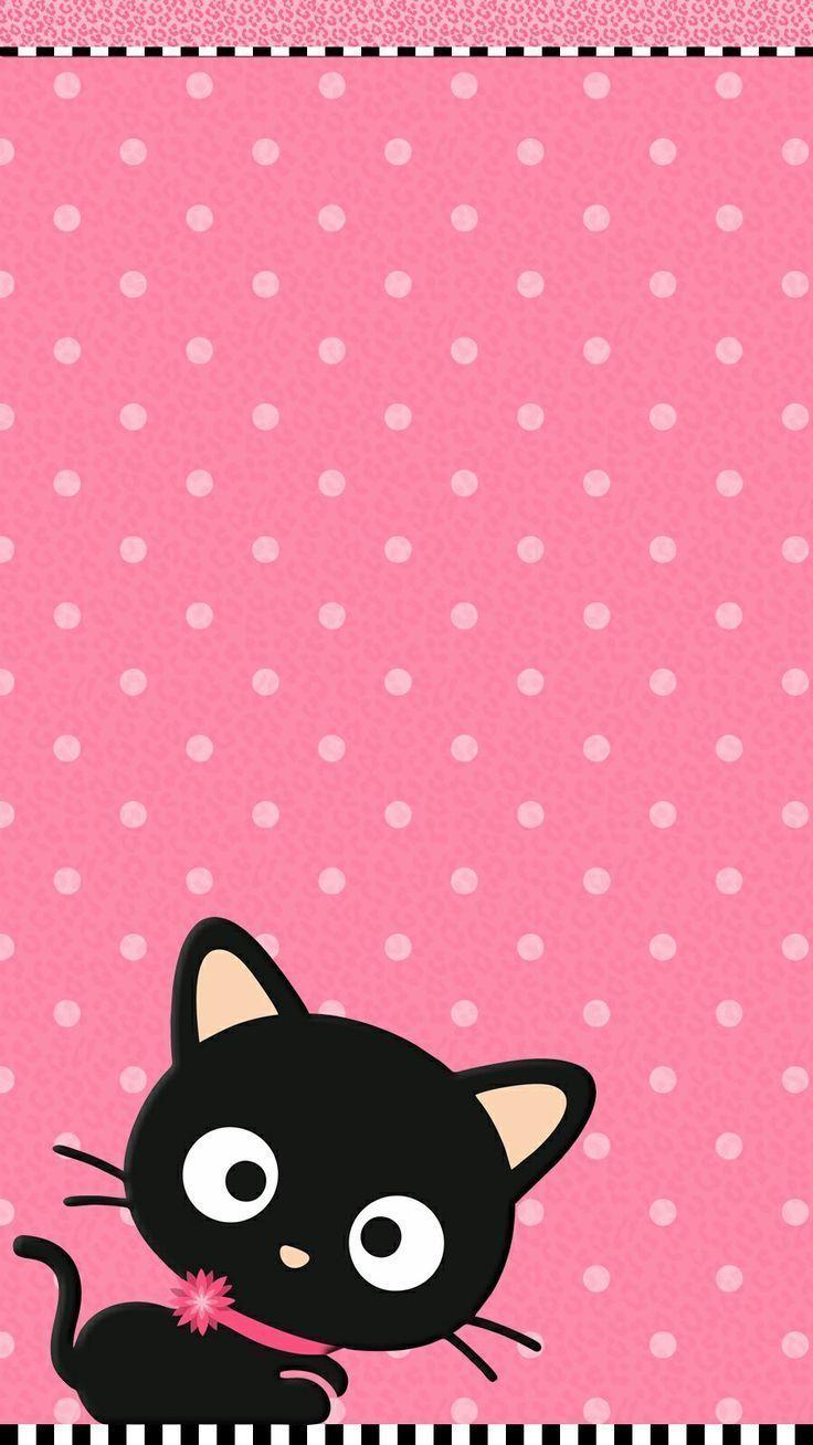 Pink Cat Wallpapers Top Free Pink Cat Backgrounds WallpaperAccess
