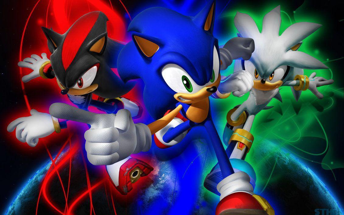 Sonic Shadow and Silver the Hedgehog Wallpapers Top Free Sonic Shadow