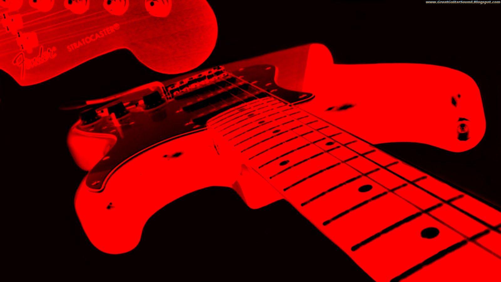 Red Guitar Wallpapers Top Free Red Guitar Backgrounds WallpaperAccess