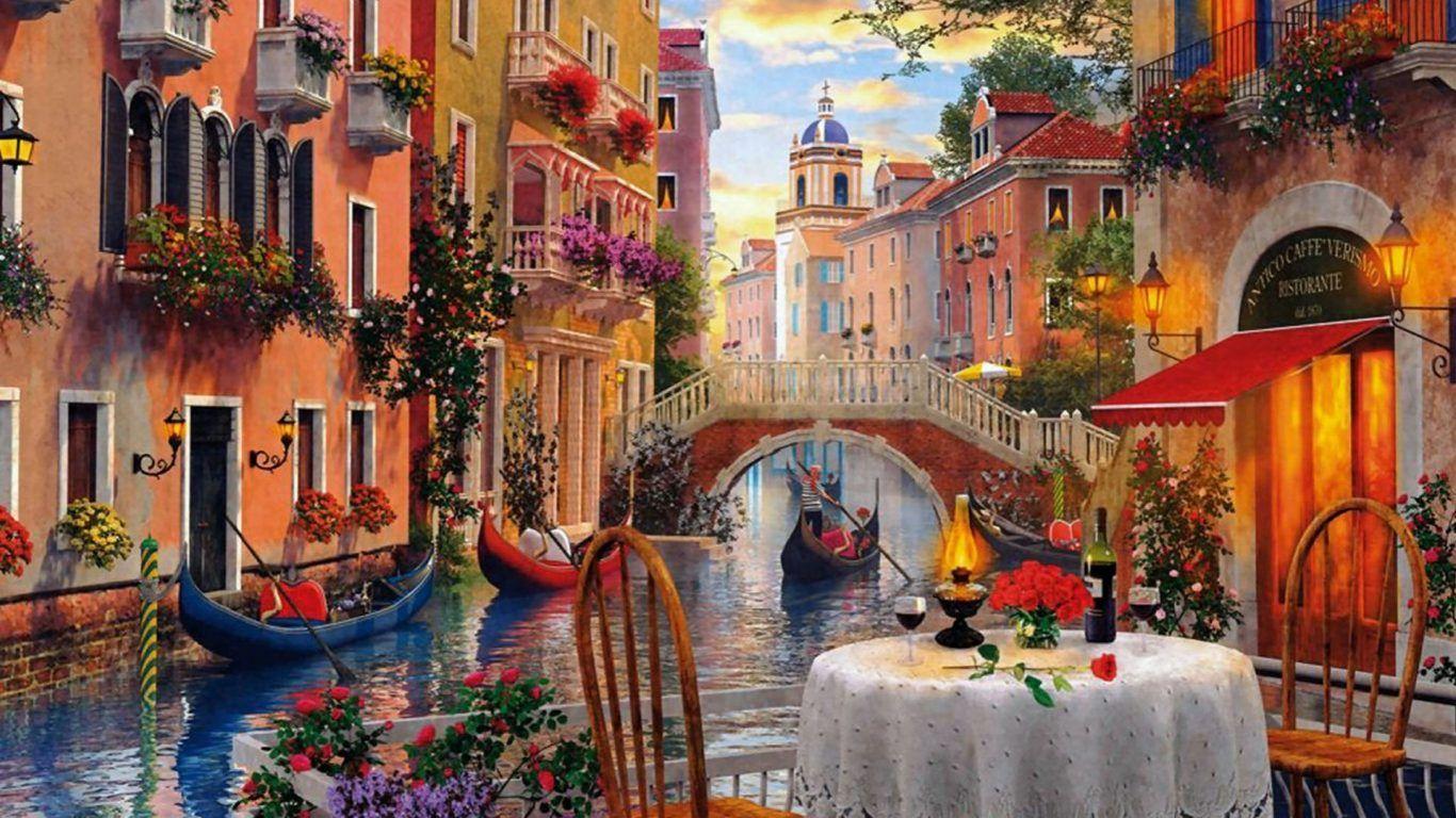 Italy Paintings Wallpapers Top Free Italy Paintings Backgrounds