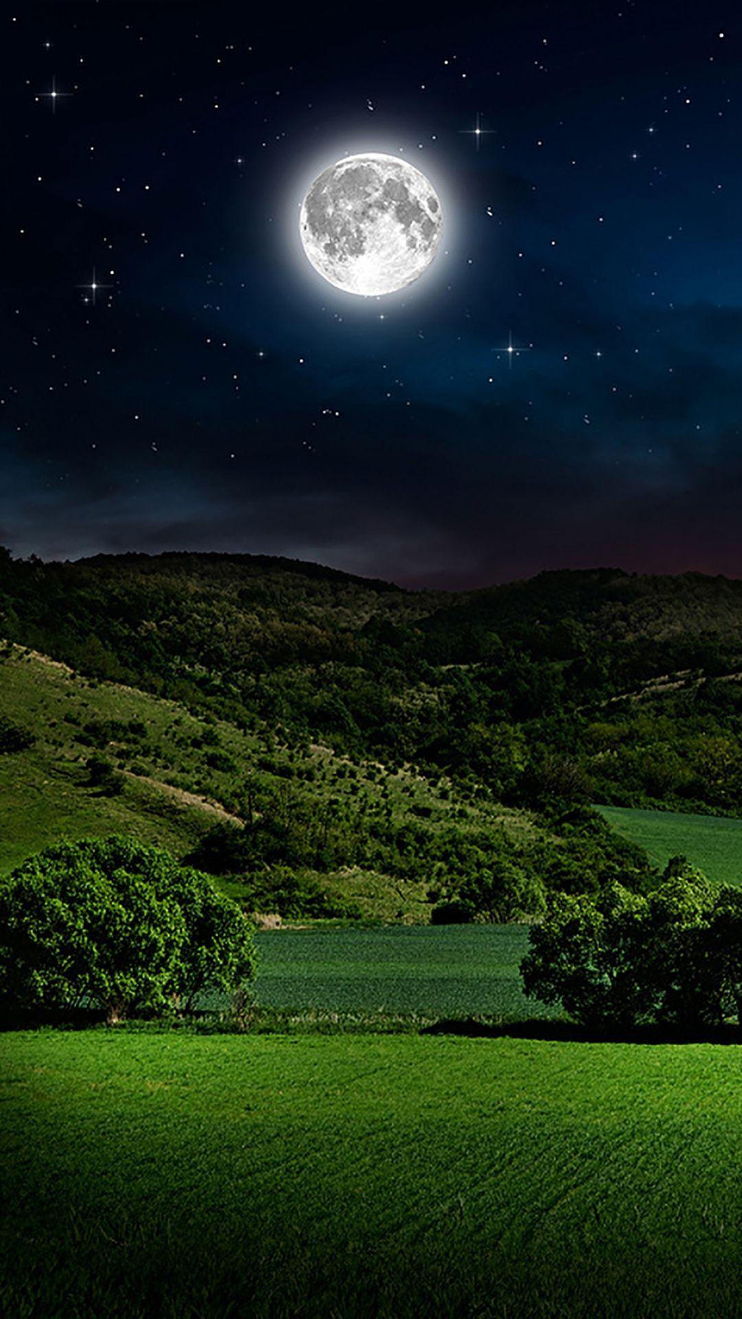 Green Moon Wallpapers Top Free Green Moon Backgrounds WallpaperAccess