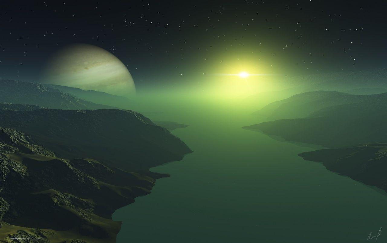 Green Moon Wallpapers Top Free Green Moon Backgrounds WallpaperAccess