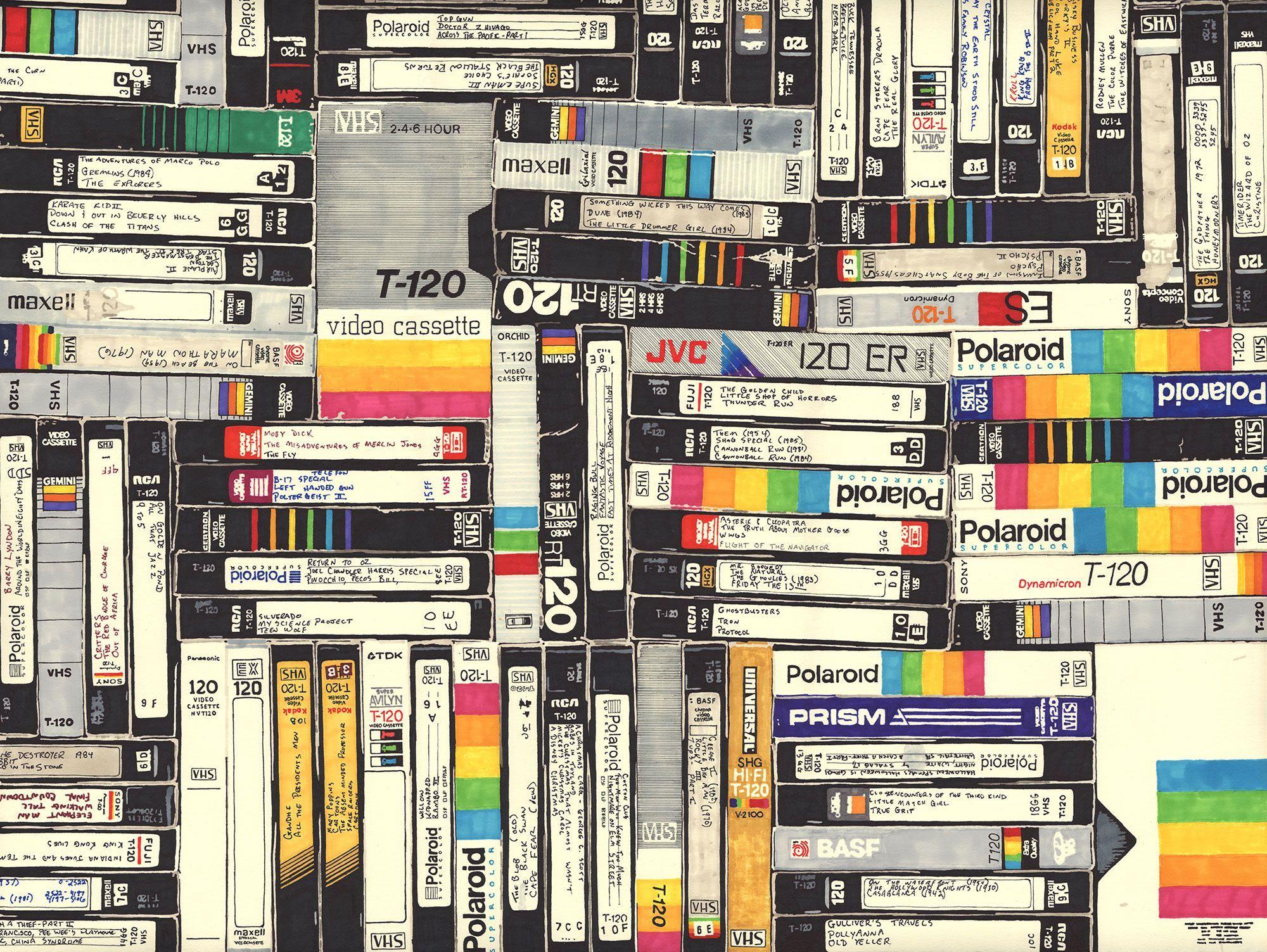 VHS Tape Wallpapers Top Free VHS Tape Backgrounds WallpaperAccess