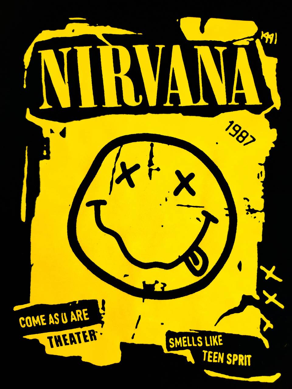 Nirvana Logo Wallpapers Top Free Nirvana Logo Backgrounds