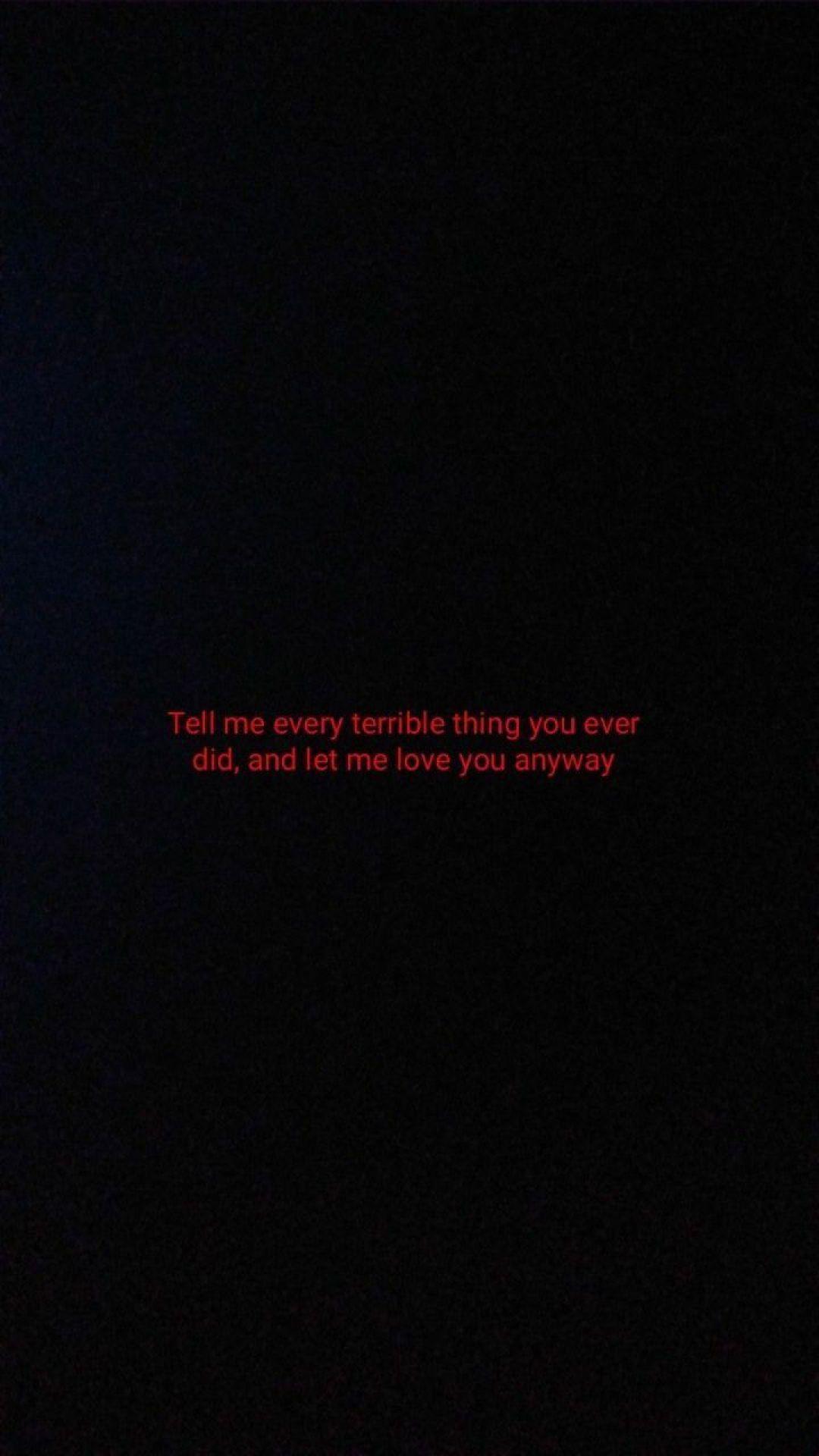 Wallpaper Aesthetic Black I Love You Aesthetic, anime art, pink