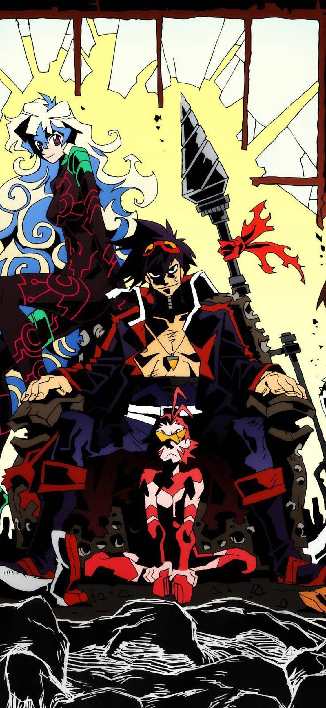 Gurren Lagann iPhone Wallpapers Top Free Gurren Lagann iPhone