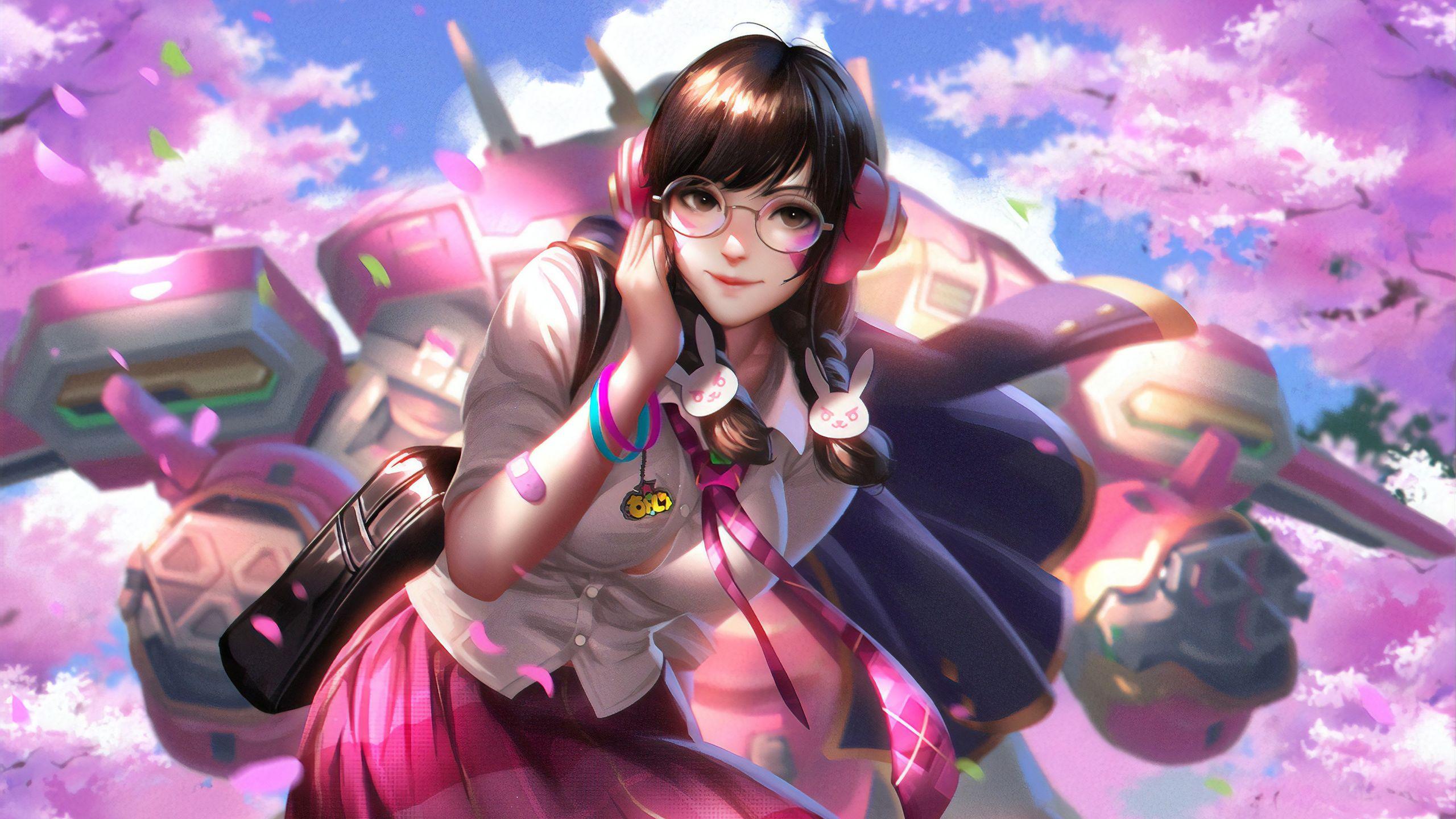 D.va Overwatch Wallpapers - Top Free D.va Overwatch Backgrounds - WallpaperAccess