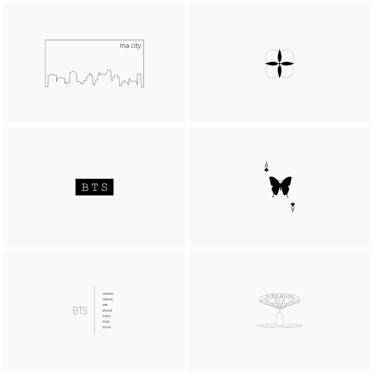 BTS Minimalist Wallpapers Top Free BTS Minimalist Backgrounds