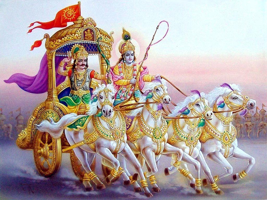 Krishna Arjun Wallpapers Top Free Krishna Arjun Backgrounds