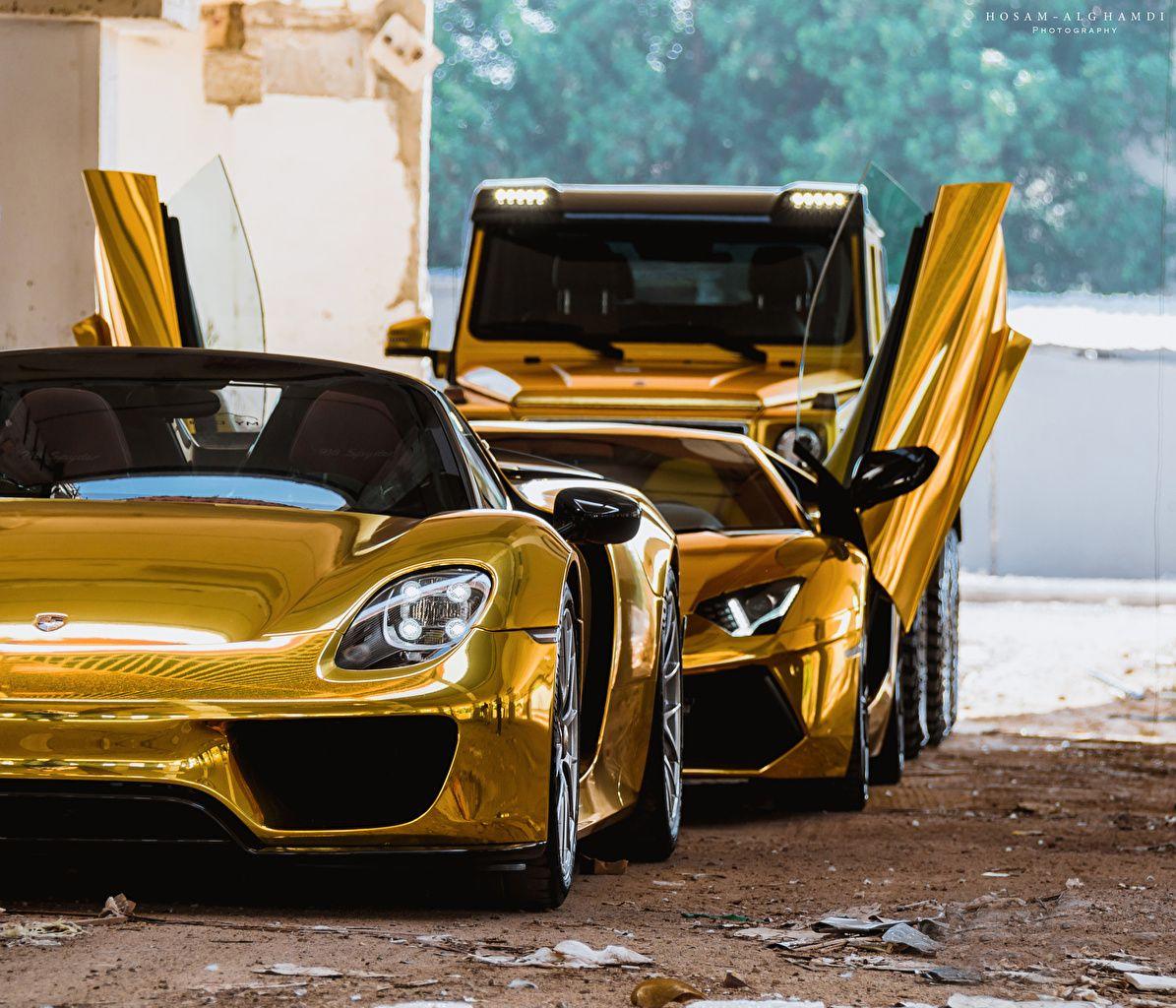Gold Cars Wallpapers Top Free Gold Cars Backgrounds WallpaperAccess