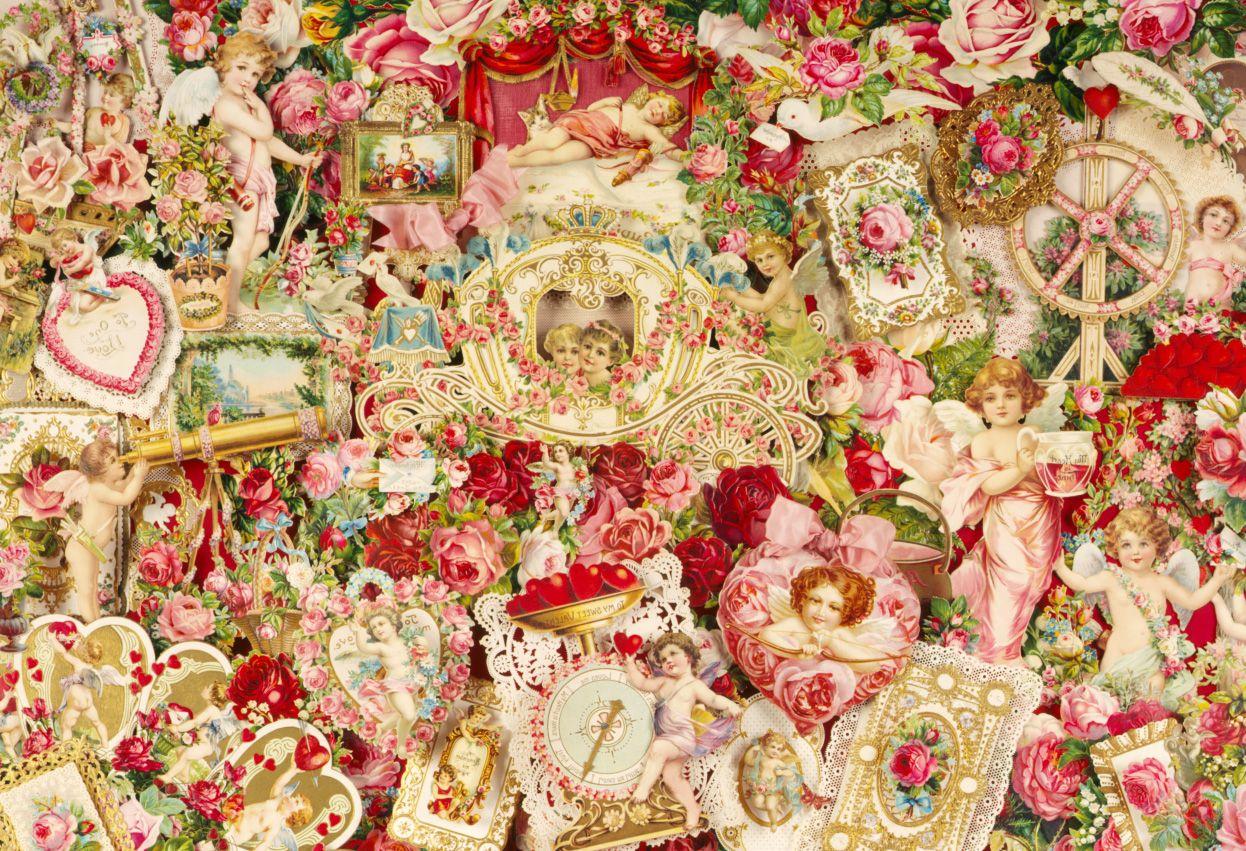 Free Victorian Valentine Desktop Wallpaper Videohive , After Effects