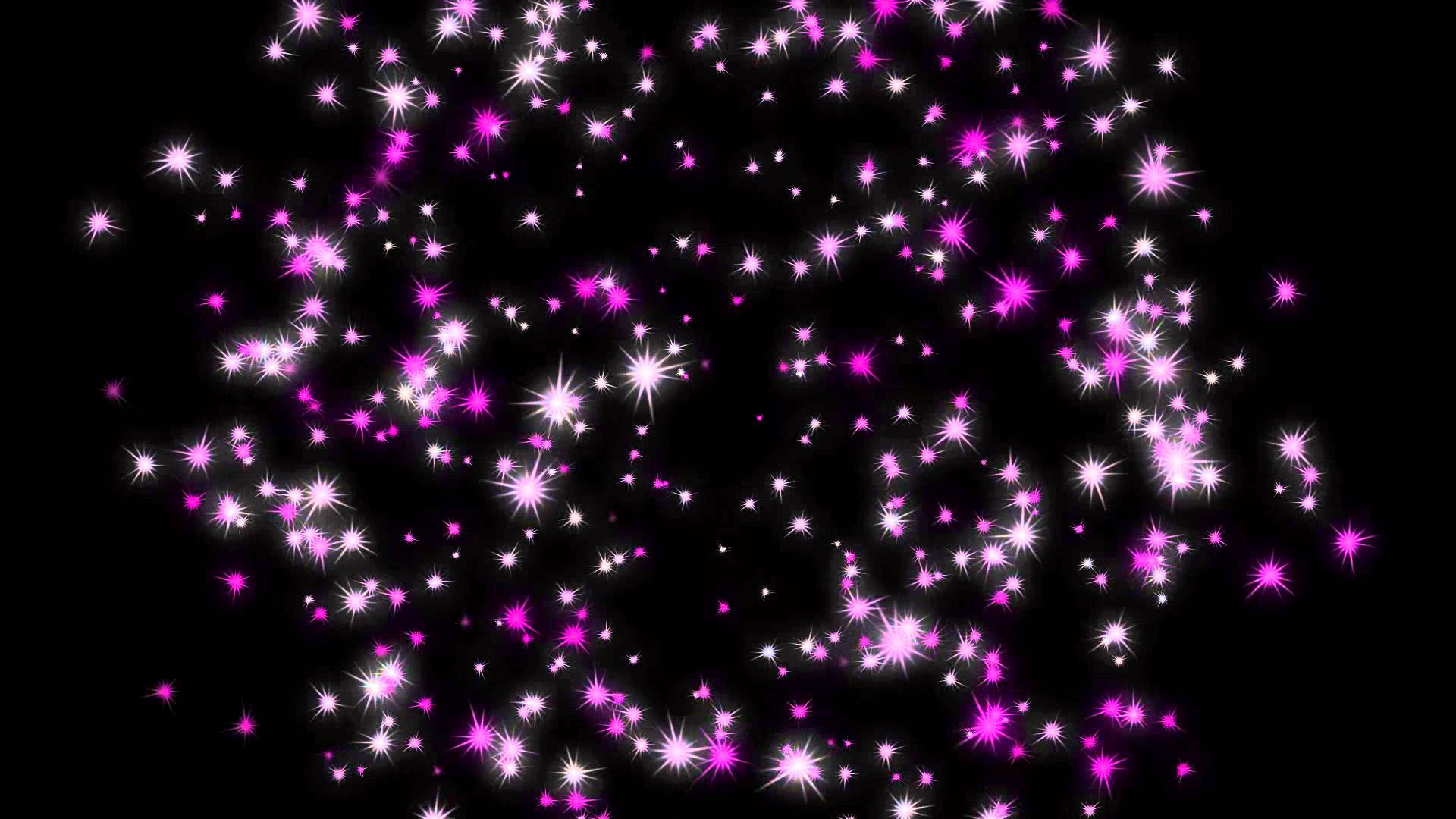 Hot Pink And Black Wallpaper Stars