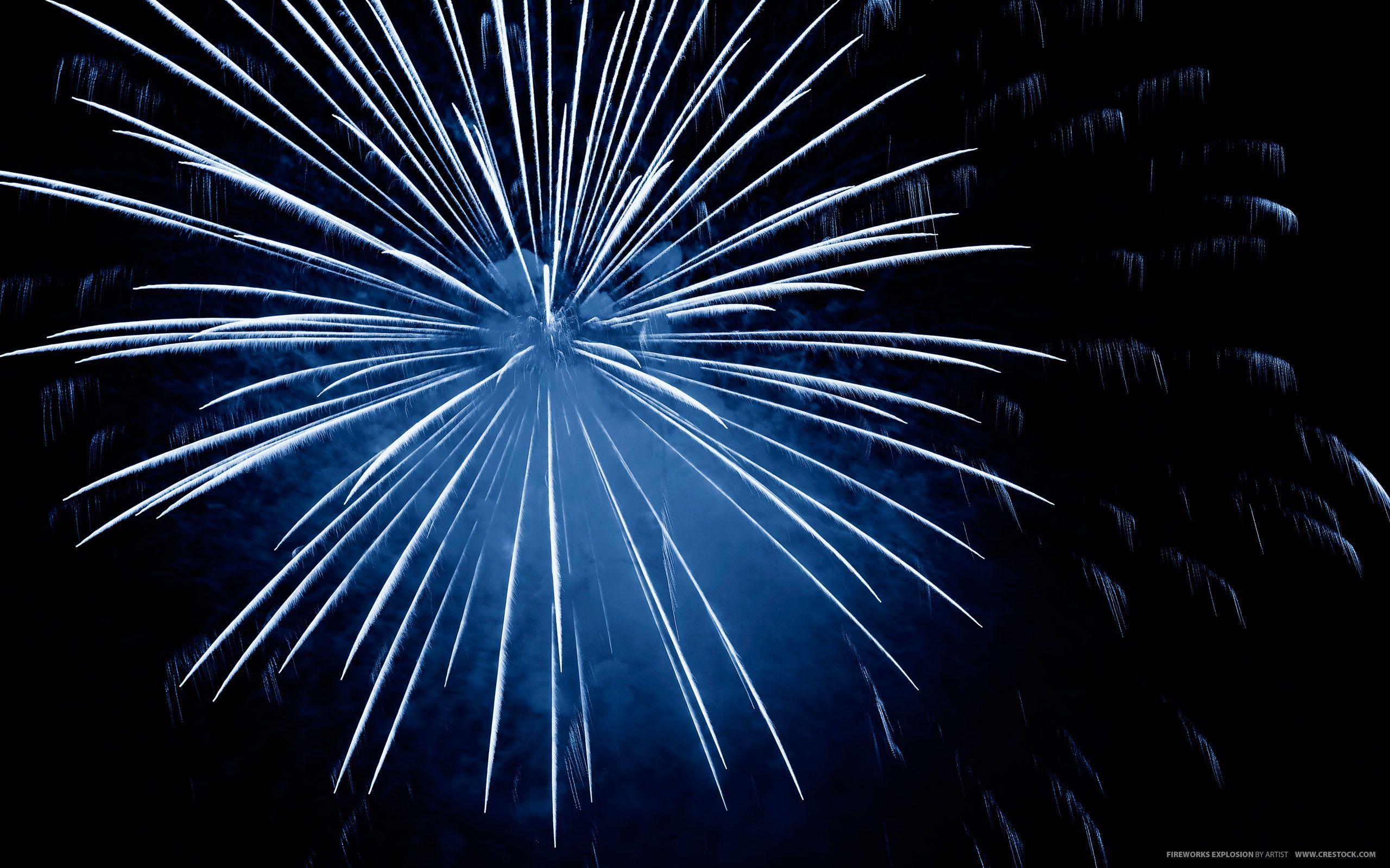Blue Fireworks Wallpapers Top Free Blue Fireworks Backgrounds