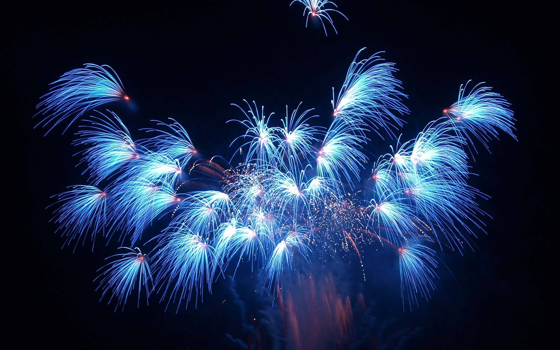 Blue Fireworks Wallpapers Top Free Blue Fireworks Backgrounds
