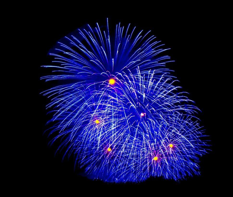 Blue Fireworks Wallpapers Top Free Blue Fireworks Backgrounds