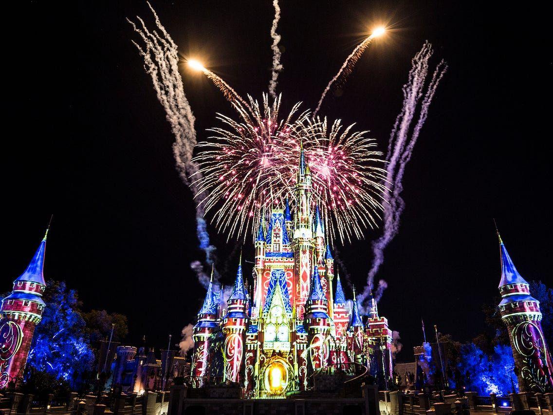 Disney Fireworks Wallpapers Top Free Disney Fireworks Backgrounds