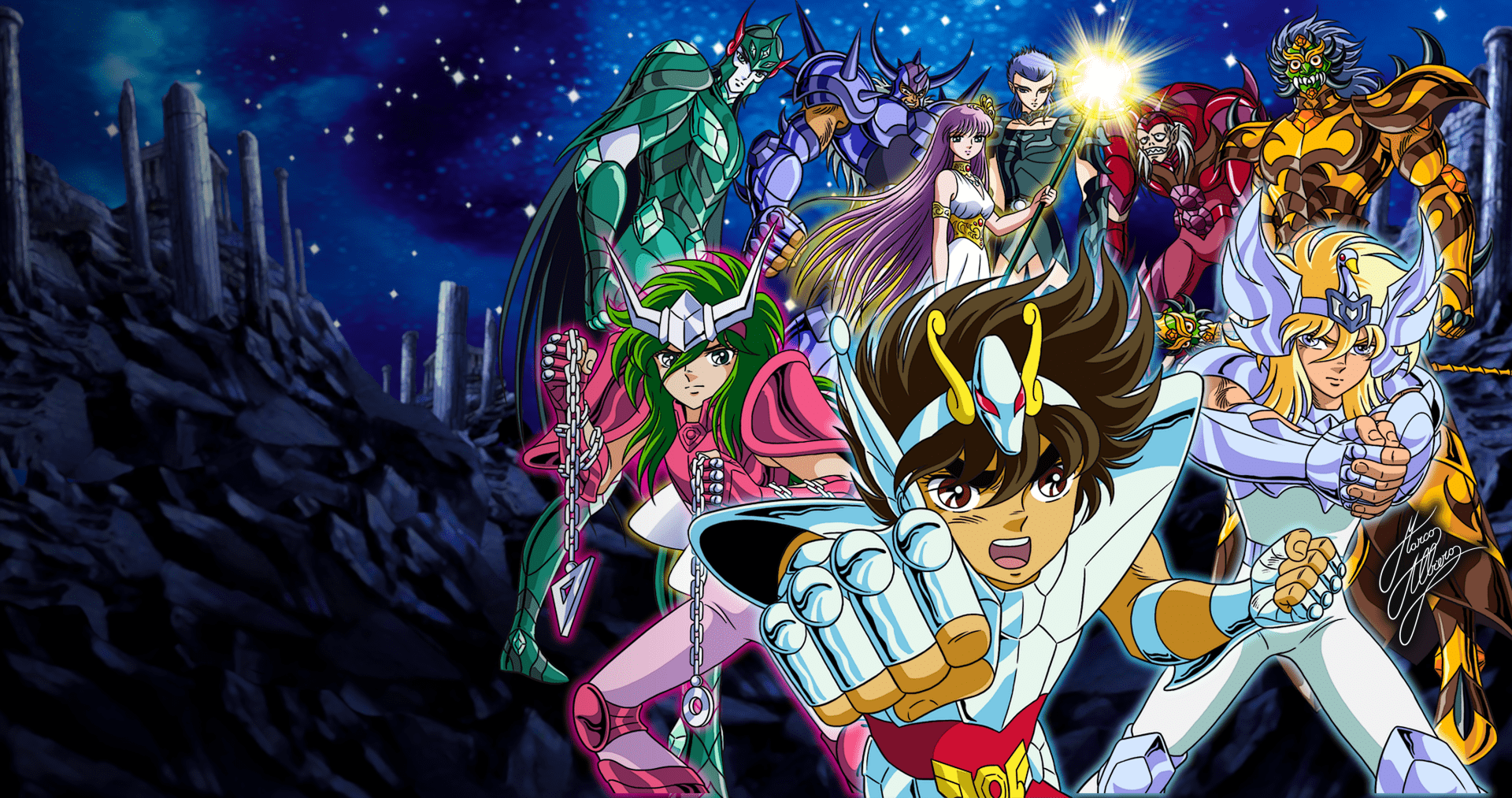 Saint Seiya Wallpapers - Top Free Saint Seiya Backgrounds - Wallpaperaccess