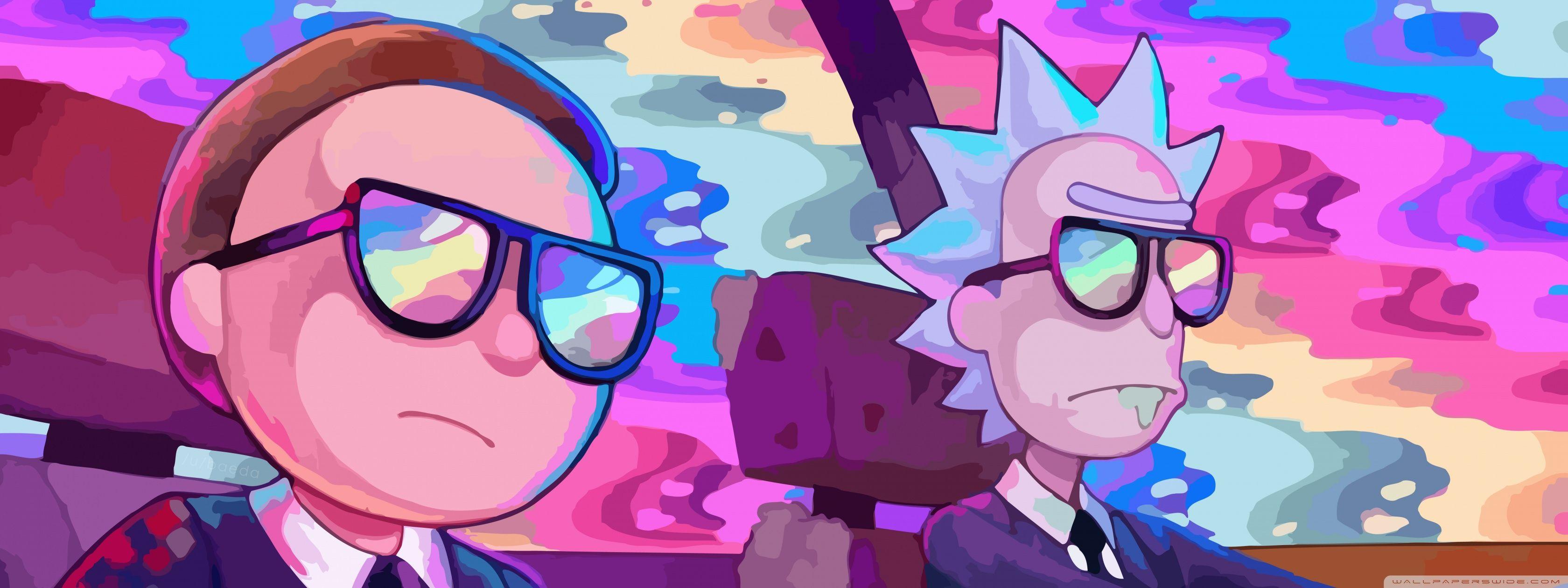 Rick and Morty Dual Monitor Wallpapers Top Free Rick and Morty Dual