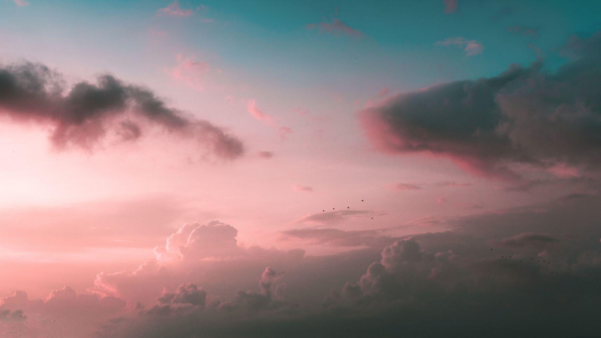Sunset Clouds Desktop Wallpaper