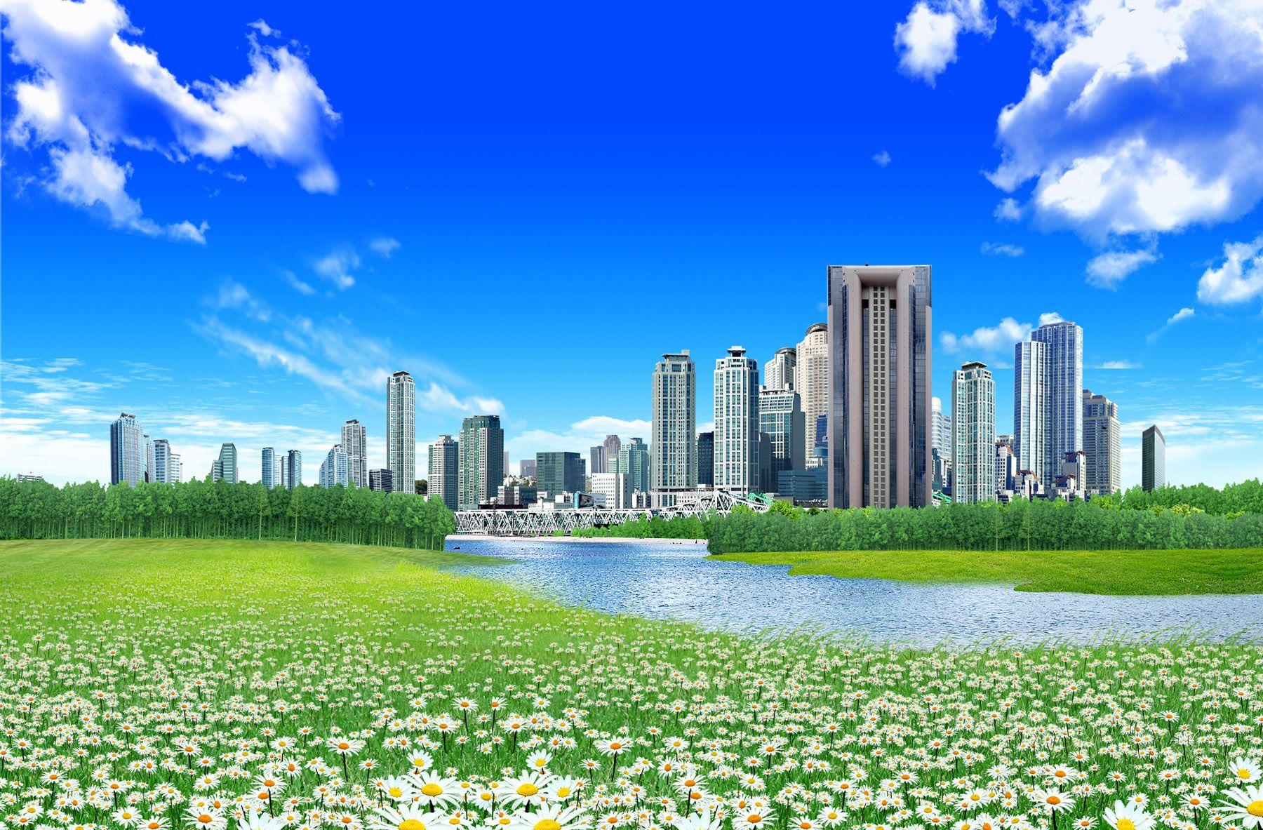 Natural City Wallpapers Top Free Natural City Backgrounds