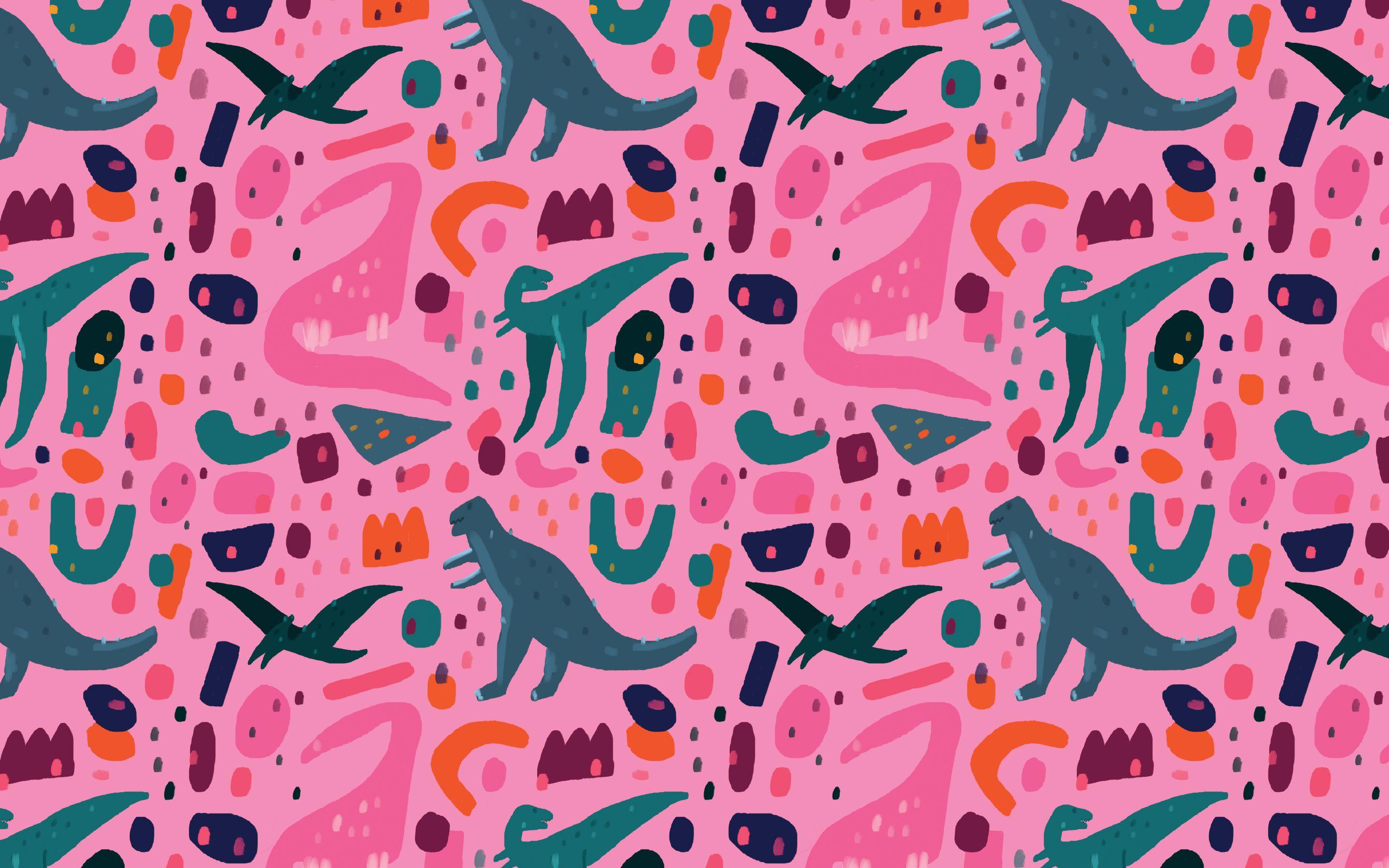 Cute Dinosaur Pattern Wallpapers Top Free Cute Dinosaur Pattern