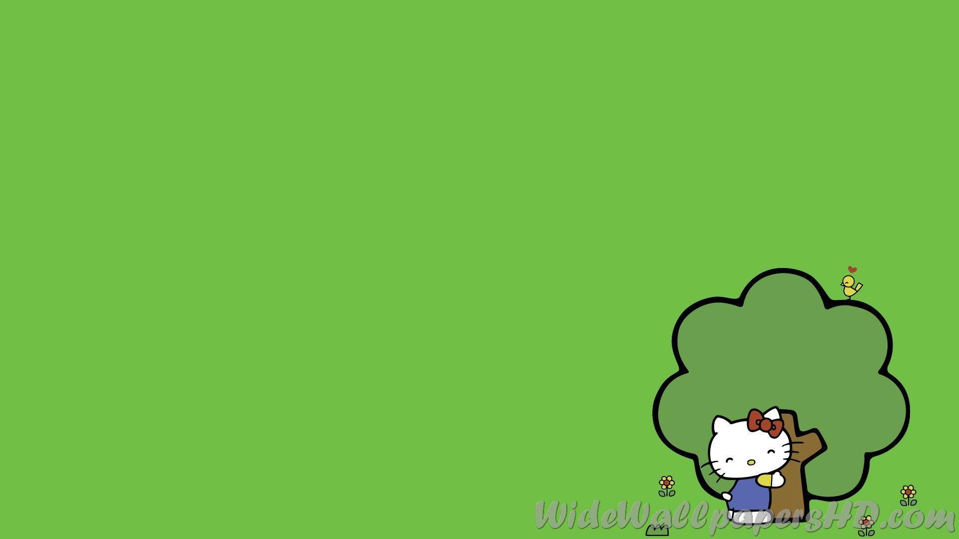 Green Hello Kitty Wallpapers Top Free Green Hello Kitty Backgrounds