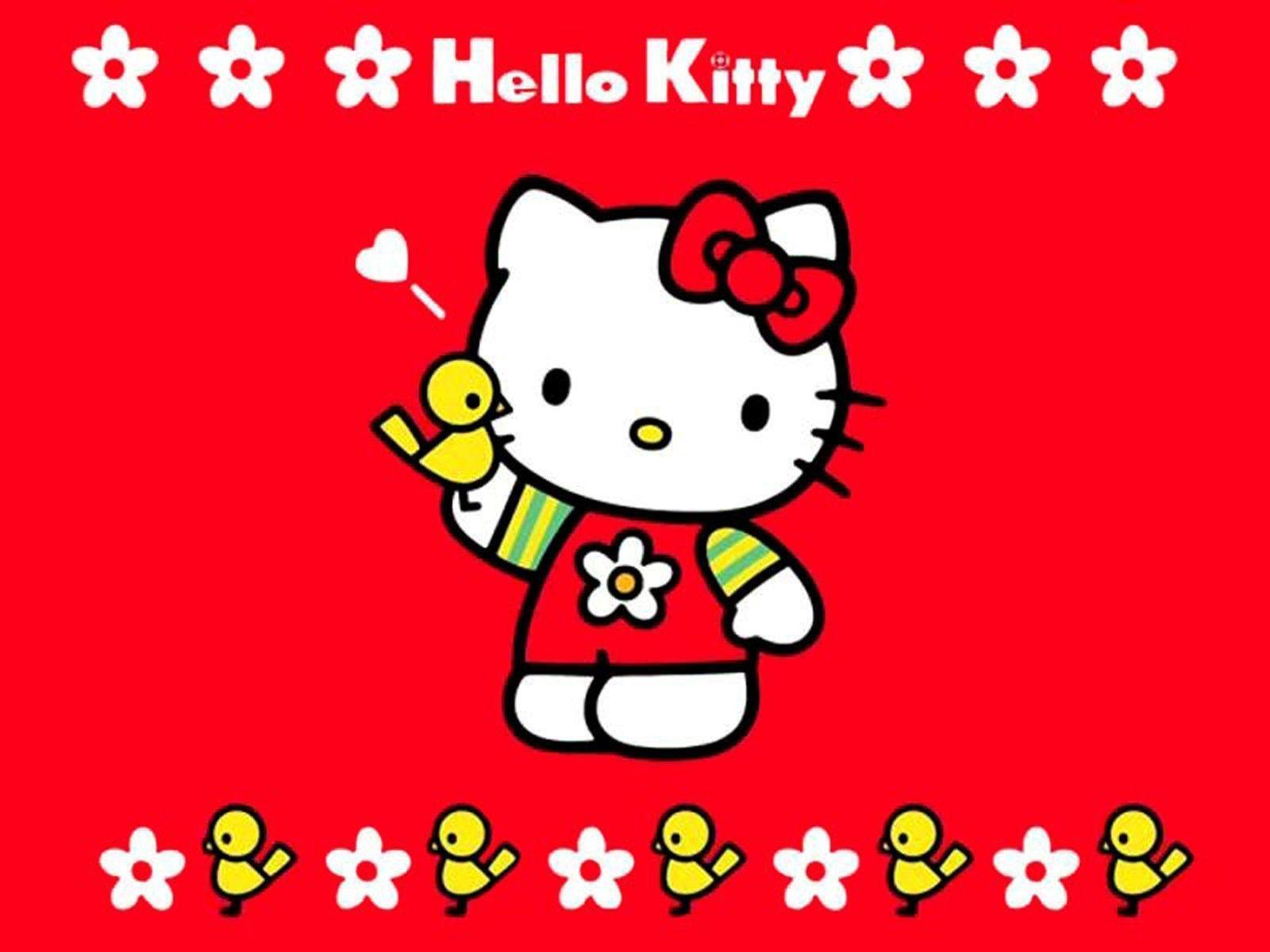 Red Hello Kitty Wallpapers Top Free Red Hello Kitty Backgrounds WallpaperAccess
