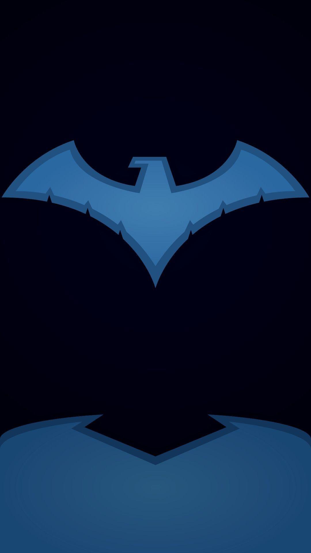 Nightwing Logo Wallpapers Top Free Nightwing Logo Backgrounds
