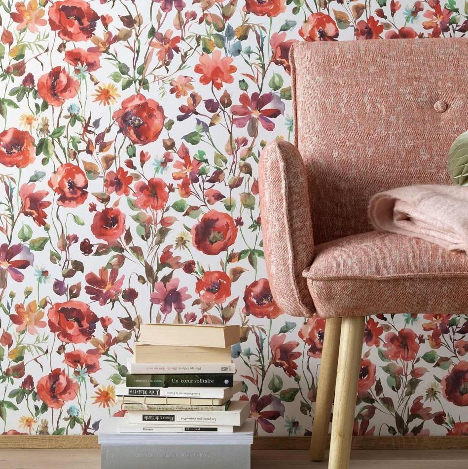 Red Floral Wallpapers Top Free Red Floral Backgrounds WallpaperAccess