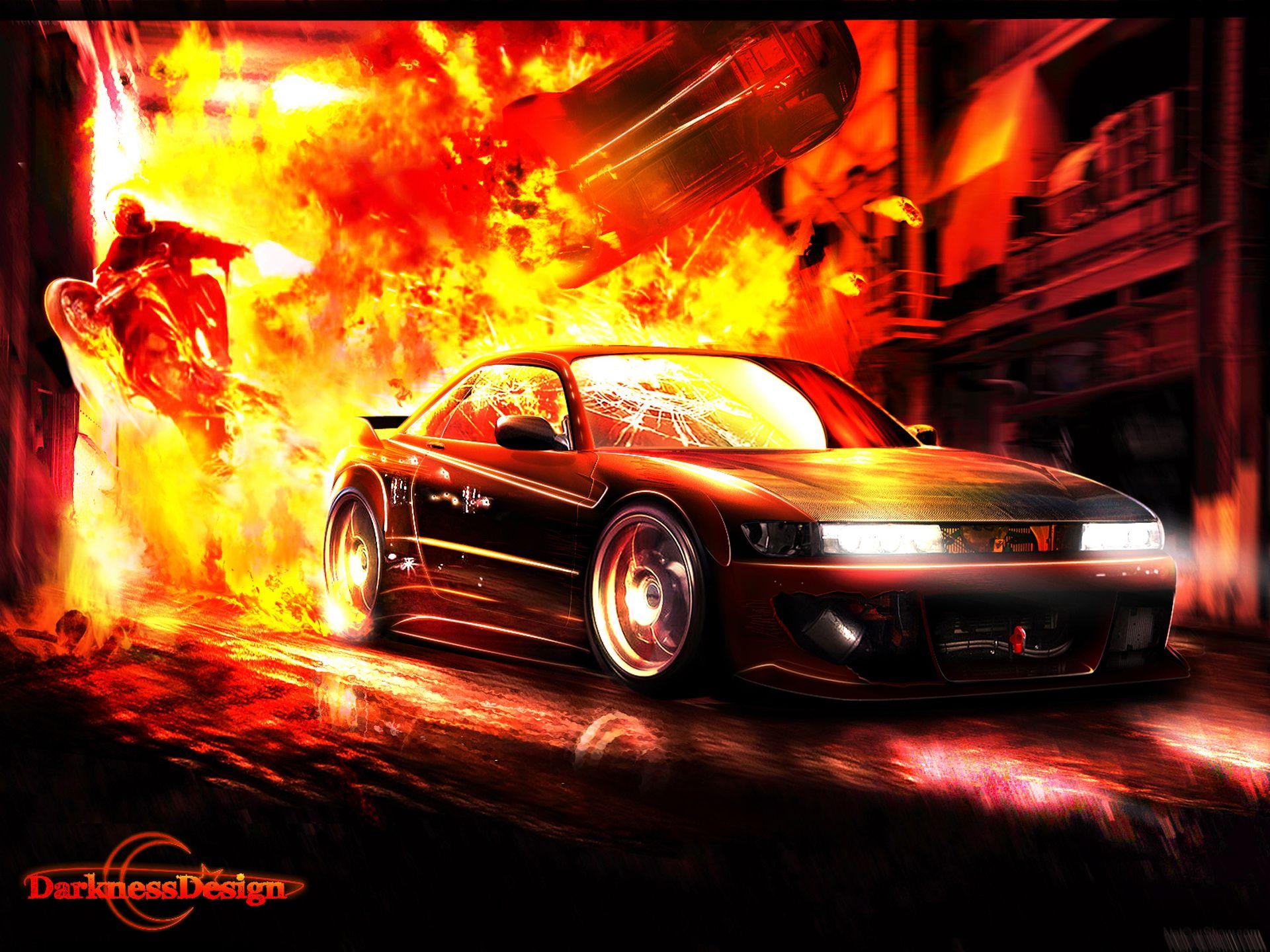 Car Explosion Wallpapers Top Free Car Explosion Backgrounds