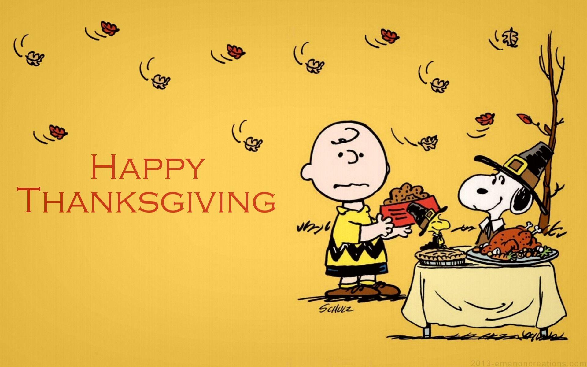 Peanuts Thanksgiving Wallpapers Top Free Peanuts