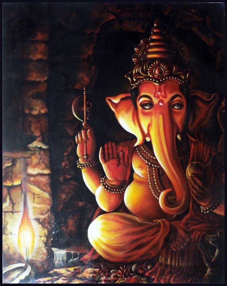 Ganesha Painting Wallpapers Top Free Ganesha Painting Backgrounds