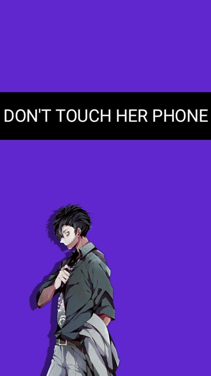 Anime Don't Touch My Phone Wallpapers Top Free Anime Don't Touch My Phone Backgrounds
