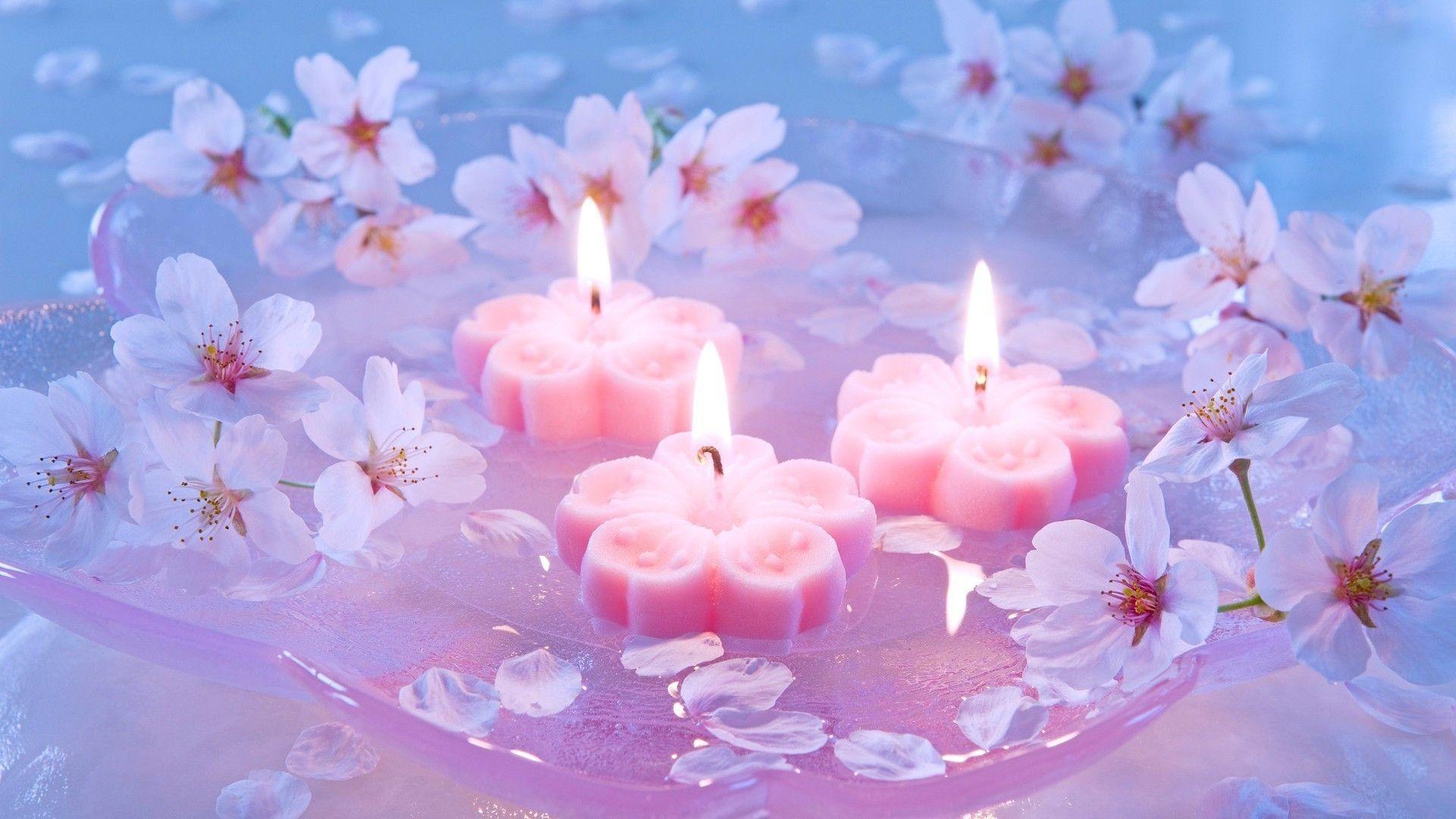 Pink Candles Wallpapers Top Free Pink Candles Backgrounds WallpaperAccess