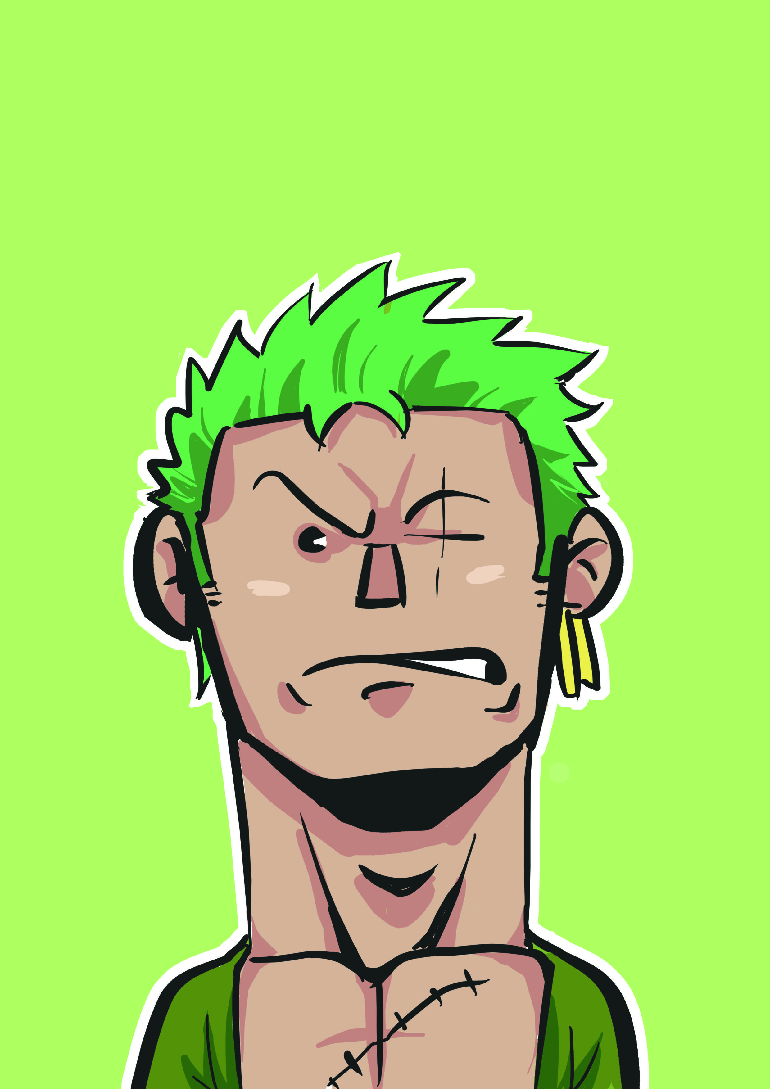 Zoro Chibi Wallpapers Top Free Zoro Chibi Backgrounds WallpaperAccess